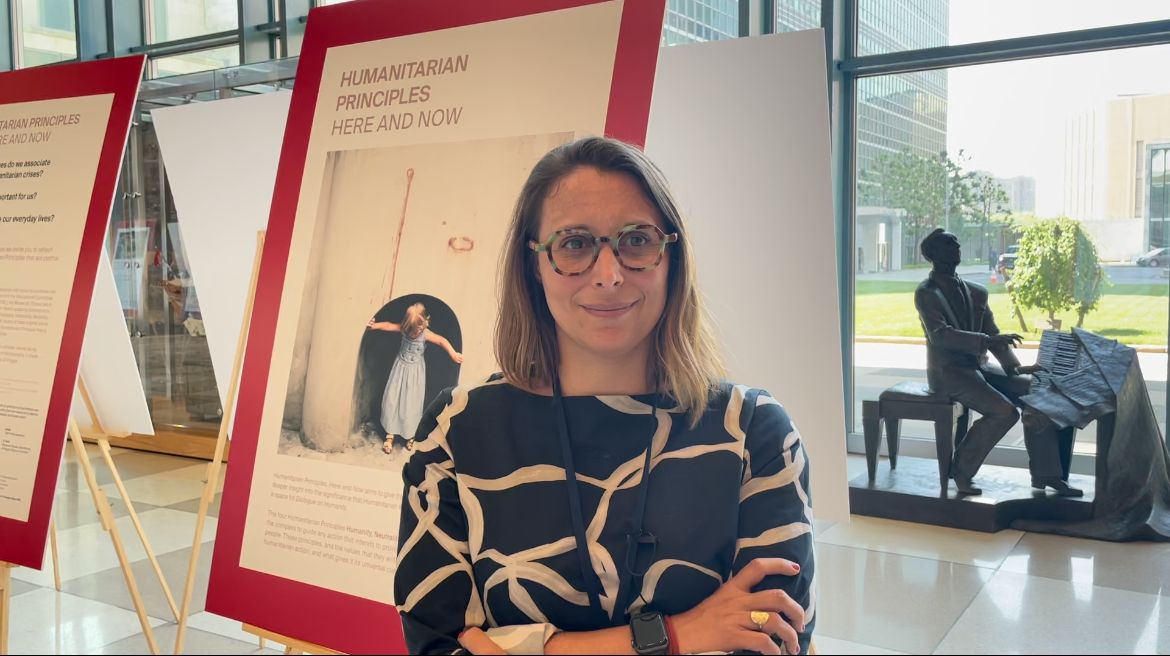 Laetitia Courtois, Observatrice permanente du Comité international de la Croix-Rouge (CICR) auprès des Nations Unies